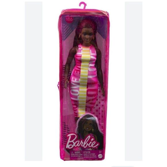 Barbie #186 african American full figured fasionista new in package sealed - Picture 1 of 3